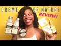 CREME OF NATURE CLAY &amp; CHARCOAL/PURE HONEY REVIEW | JUNE CURLBOX 2019