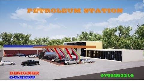 How to design petroleum station ⛽ in archcad