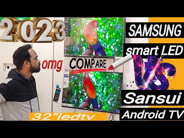 Samsung  (32) T4310 Smart HD TV UA32T4310AKXXL vs Sansui    LED Smart TV  (JSW32ASHD) comparison class=