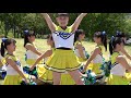 常磐大学高等学校チアダンス部1部9曲目『Hello Kitty』@工芸の丘クラフトギ