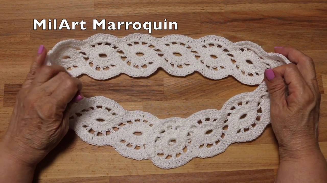 Orilla para Crochet - YouTube