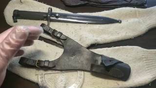 Шведский Штык-Нож образца 1896 с подвесом(обзор,факты и история)
