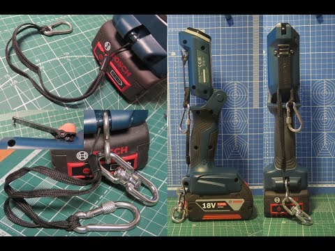 апгрейд: различные подвесы для Bosch GLI 18V-300 + дополнительные аксессуары