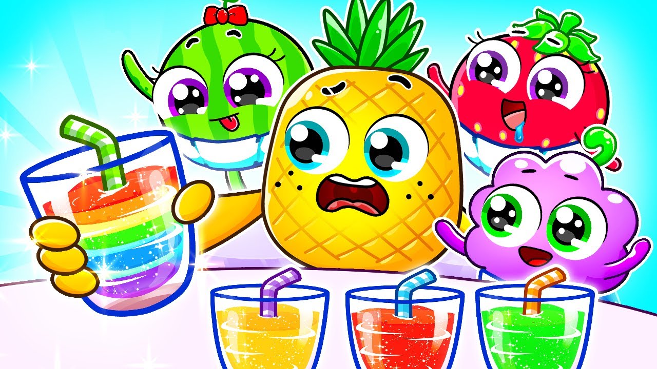 Baby Wants Rainbow Juice | Sharing is Caring | Good Habits by YUM YUM - Funny Kids Songs