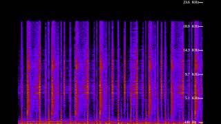 Putting Aphex Twin through a spectrogram pt 1 but extended (pt 8)