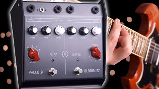 Valco BloodBuzz Fuzz and Drive pedal - Gear Demo and Walkthrough