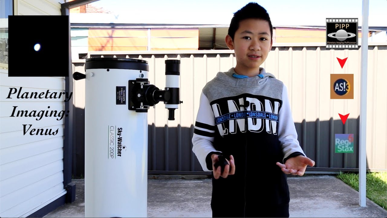 Planetary Imaging: Venus | PIPP + AS3 + Registax |