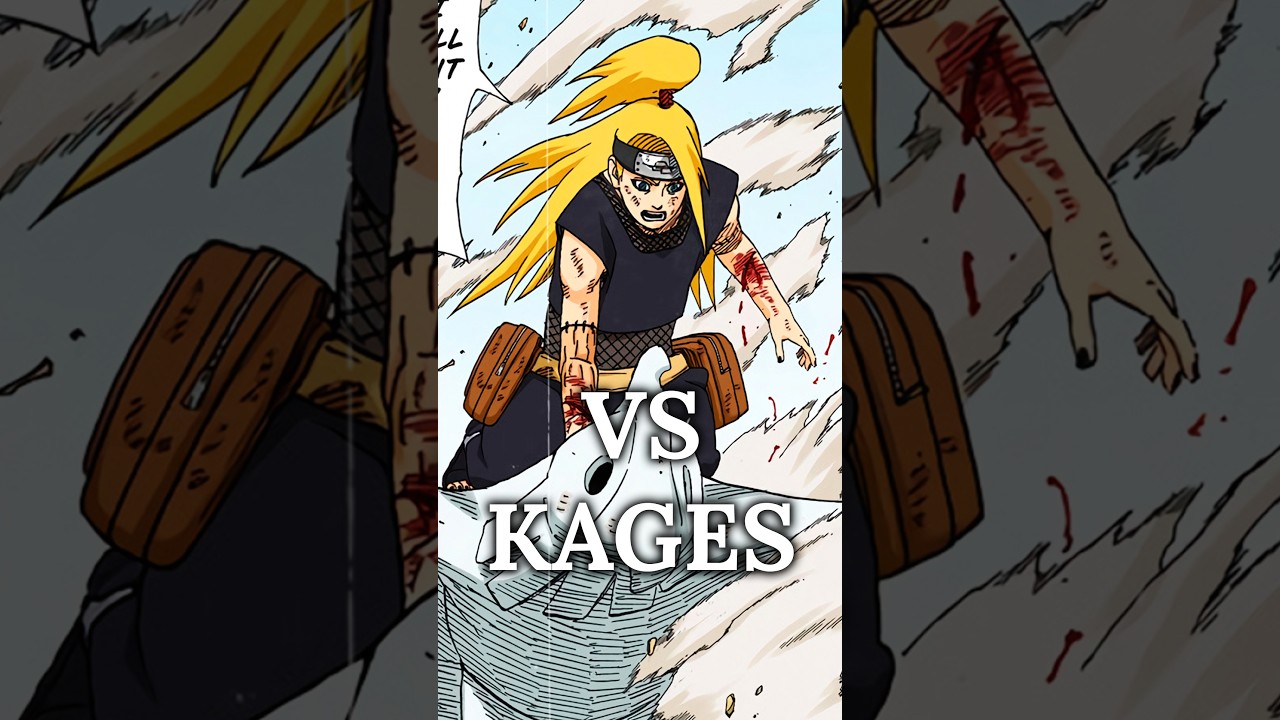 DEIDARA VS KAGES! TEM LUTA? #deidara #naruto #sasuke #itachi #akatsuki