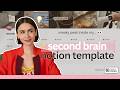 🧠 notion second brain template — full walkthrough & tour | para method + life planner 🌿