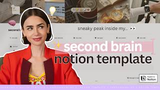 🧠 notion second brain template — full walkthrough & tour | para method + life planner 🌿