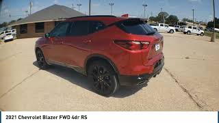 2021 Chevrolet Blazer Big Spring TX MS515292P