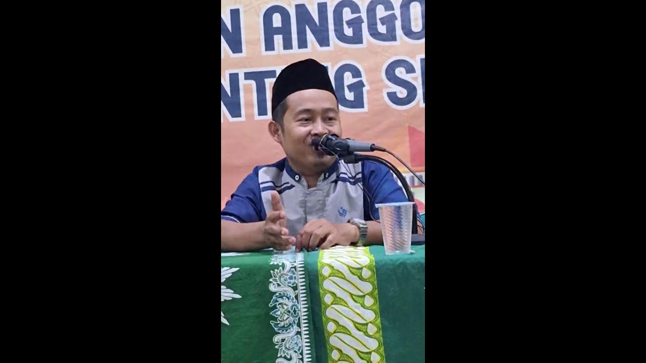 Ustadz Mujiman Di Gedung Muhammadiyah Plebengan Sidomulyo Bambanglipuro Bantul