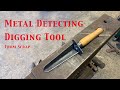 Digging tool for metal detecting