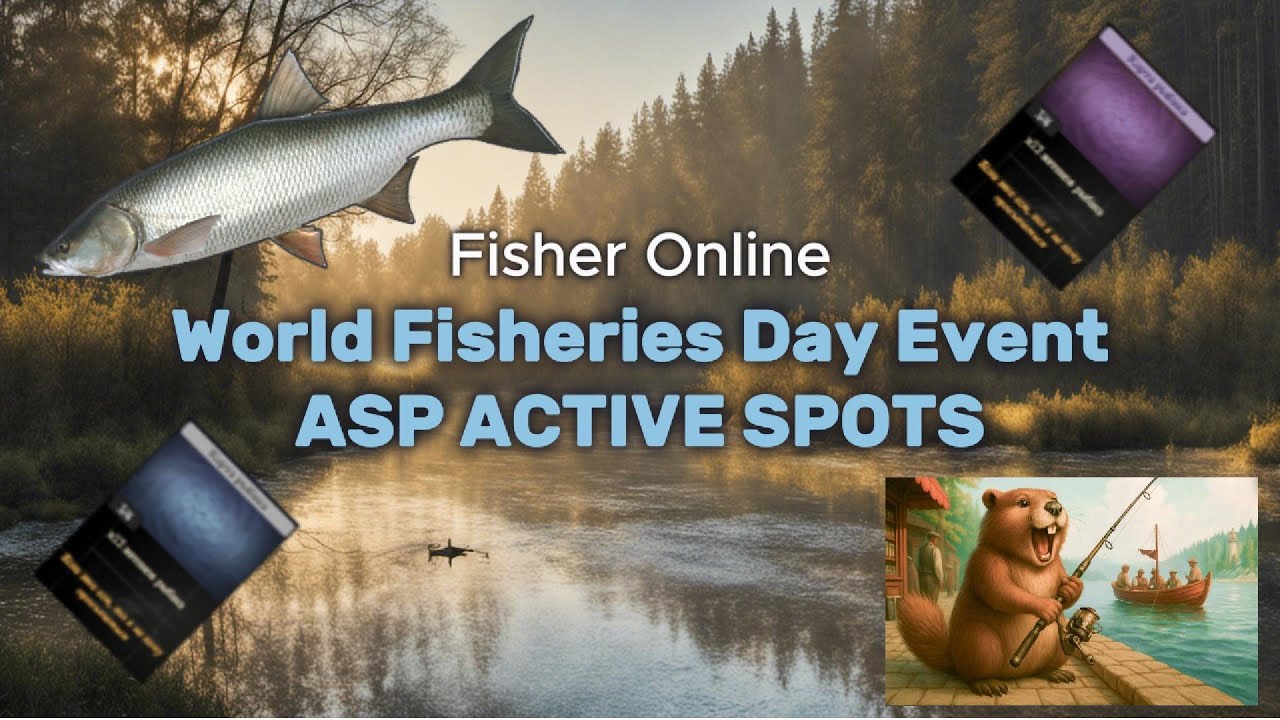 Catch ASP Fast! | Fisher Online World Fisheries Day Event Guide (June 27 – July 6)