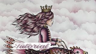 TUTORIAL: How to make clouds with soft pastels