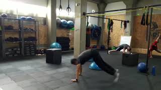 Sprawl Frog Burpee