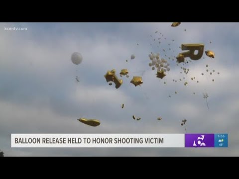 Balloon release held to honor teen killed in Walmart shooting - YouTube