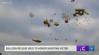 Balloon release held to honor teen killed in Walmart shooting