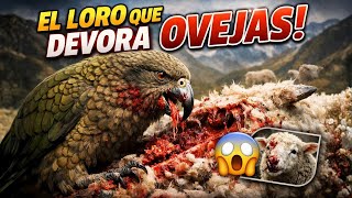 ¡ESTE LORO ES CARNIVORO! Capaz de COMER OVEJAS!! El Kea 😨