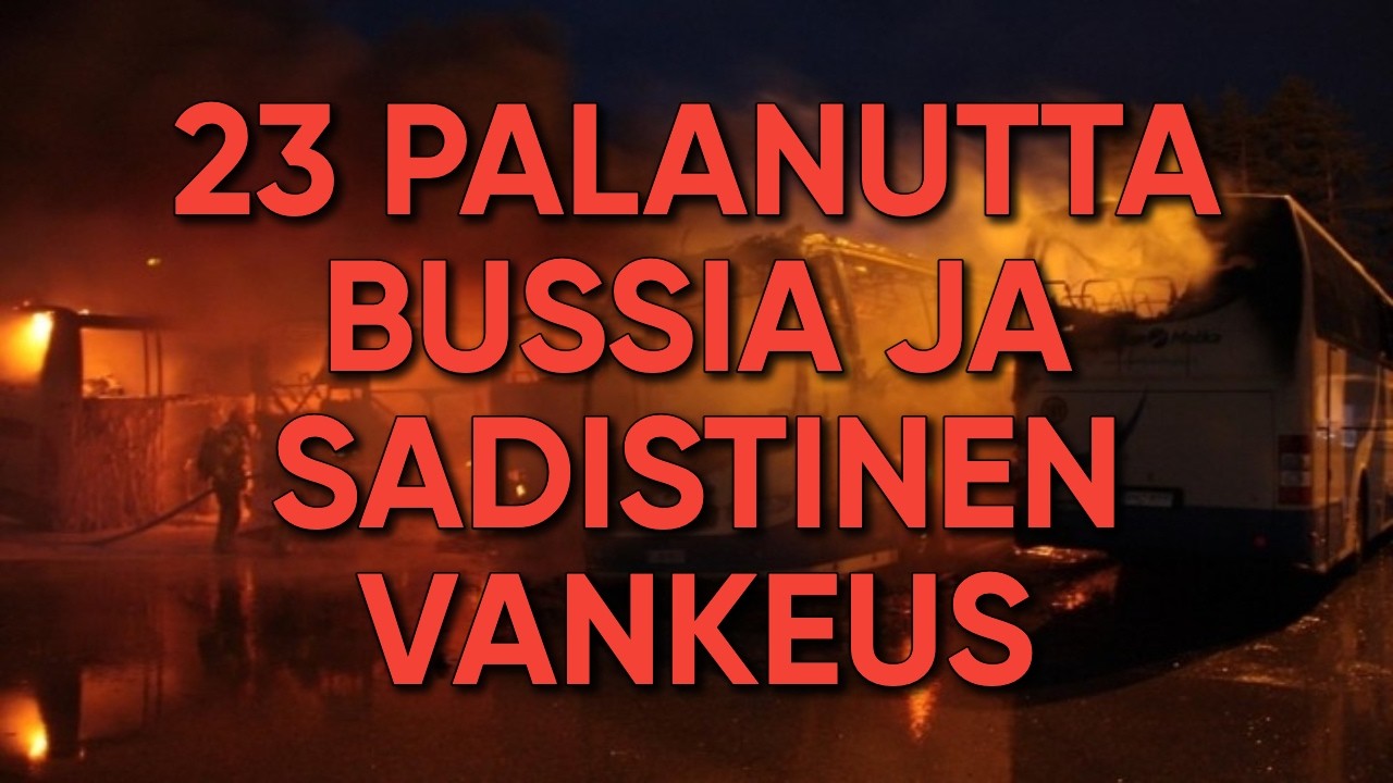 23 palanutta bussia ja sadistinen vankeus – Harjulan veljesten rikokset