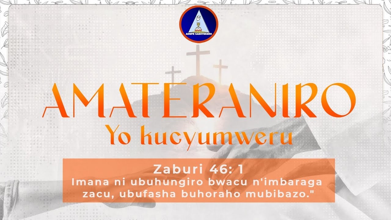 ITERANIRO RYO KUCYUMWERU ADEPR Gashyekero  kuwa 15 Gashyantare 2026