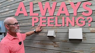 Why Does My Solid Stained Home Continue To Peel?