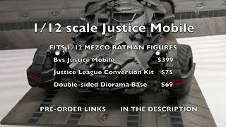 1/12 BVS JUSTICE MOBILE WITH JL UPGRADE KIT 'THE LEAGUE'