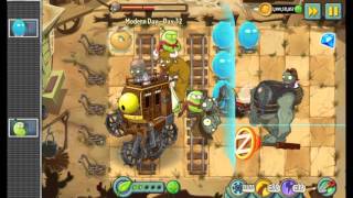 Plants vs. Zombies 2 - Modern Day: Day 32 Walkthrough #3 screenshot 4
