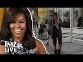 Michelle Obama: Working Up A Sweat | TMZ Live