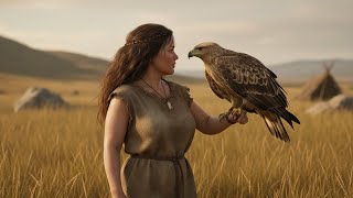 Life Million Years Ago: A Girl Helps an Injured Eagle Fly Again
