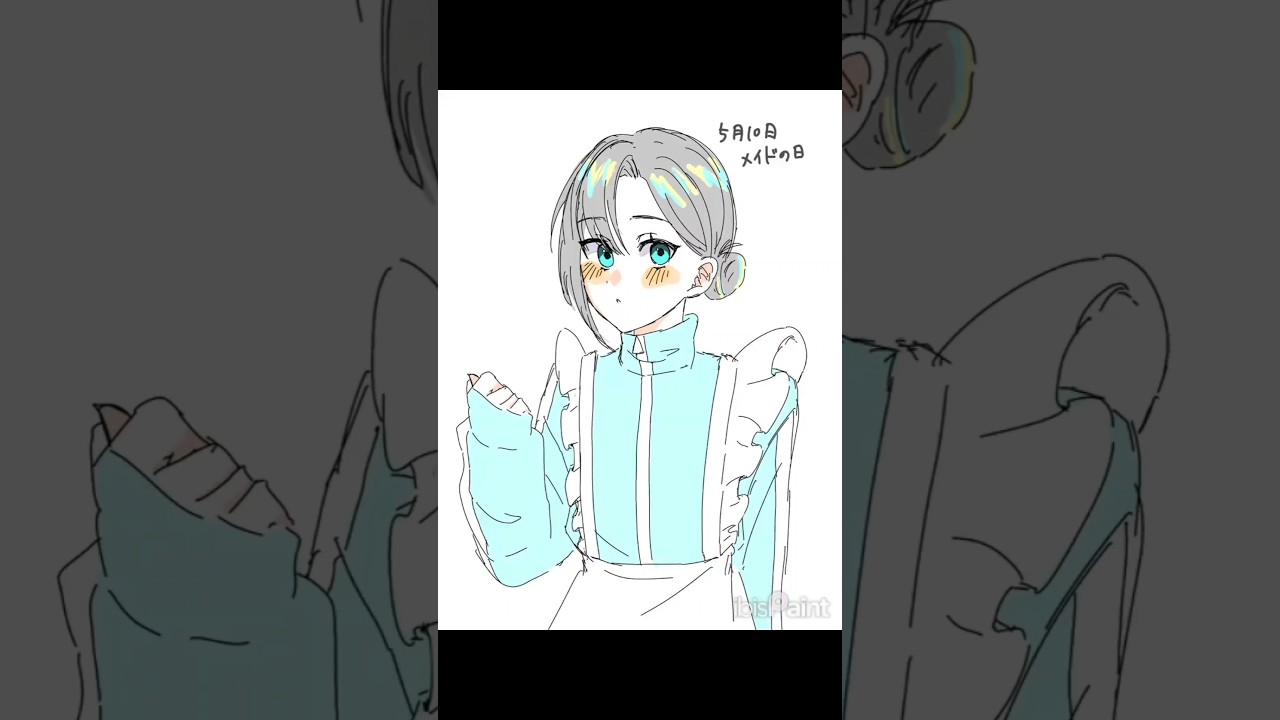 滑り込みメイドの日#メイドの日 #創作男子 #メイド