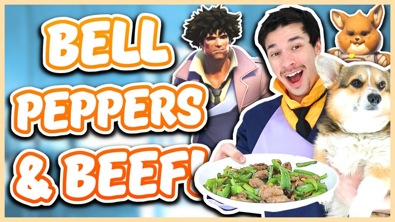 Overwatch 2 CASSIDY & SPIKE BELL PEPPERS AND BEEF RECIPE (Chef You Wack) YouTube