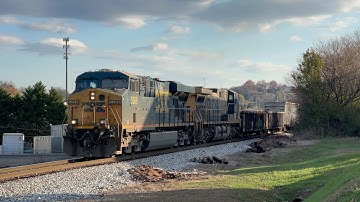 CSX ES40DC 5268 w/ K5H Leads Manifest M542-03 on 12/5/24