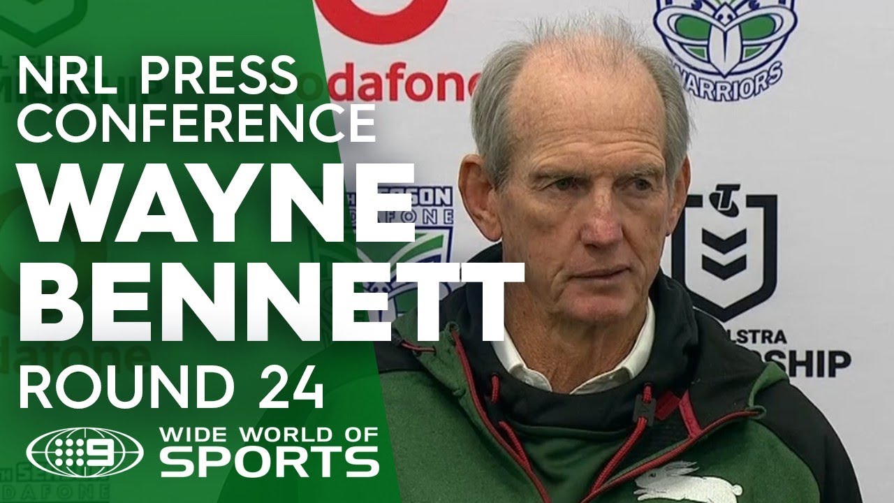 NRL Press Conference: Wayne Bennett - Round 24 | NRL on Nine camera iphone 8 plus apk