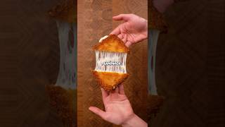 Deep fried grilled cheese sandwich