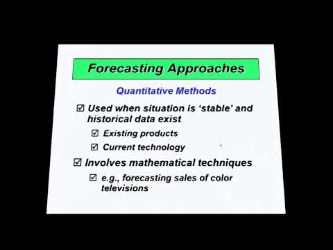 Chapter 4-Forecasting