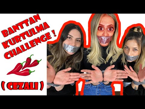SANDALYEDEN KURTULMA CHALLENGE DUCT TAPE CHALLENGE CEZALI 