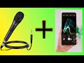 How to Connect Dynamic XLR Microphone to Smart mobile Phone | Android | Mobile Phone | In Telugu
