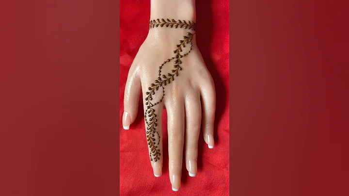 Simple Easy Mehandi Design #mehndi #henna #youtube #shorts #trending #youtubeshorts #short