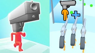 Gun Head Run MOD GAME All Levels WALKTHROUGH iOS,Android Gameplay screenshot 3