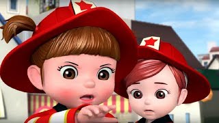 Детские песенки - Консуни: Пожарная машина + Магазин - Новые мультики для детей (рифмы, потешки)