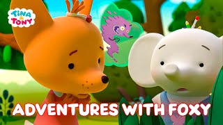 Tina & Tony 🤗 Adventures with Foxy 🦊 Best episodes collection ⭐ 0+ | Cartoons for Children by Tina & Tony 14,004 views 2 months ago 56 minutes