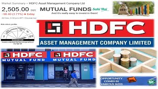 HDFC AMC Stock Analysis | HDFC Mutual Fund | Hdfc Asset Management Company Ltd | Stock Fundamentals