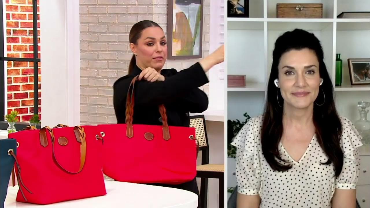 Dooney & Bourke Nylon Shopper on QVC 