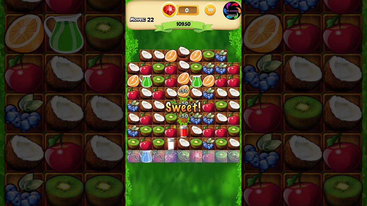Fruit Bump Green Forest 32 Level - Android Game Episode 0012