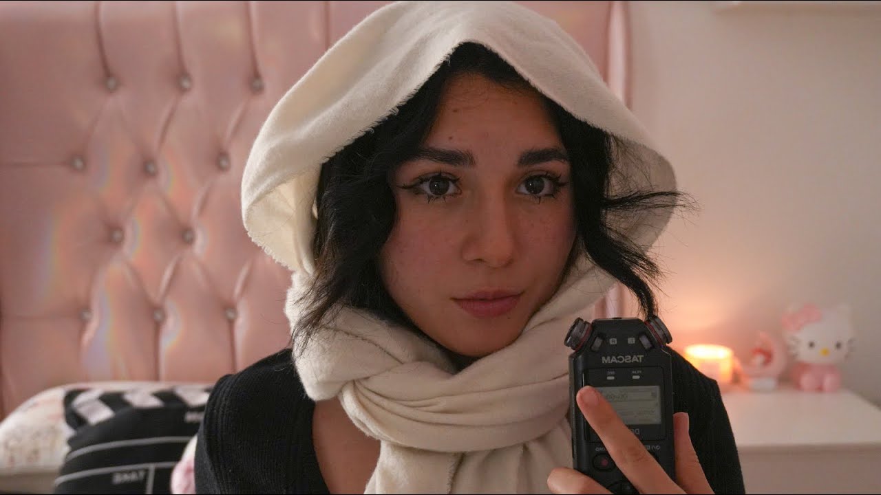 Asmr probando tascam triggers (biting, mouth sounds, eyebrows) ‧₊˚✩彡