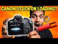 How to Fix "Firmware Update Loading" Loop on ANY Canon Camera (Safe Reset)