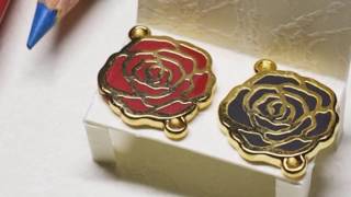 同デザイン色違いパーツでネックレス｜れちぇ #634