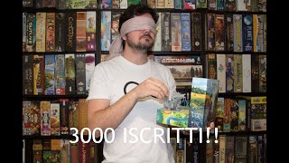 Festeggio a modo mio i 3000 iscritti! Presento due nuove rubriche e ovviamente la mosca cieca ludica