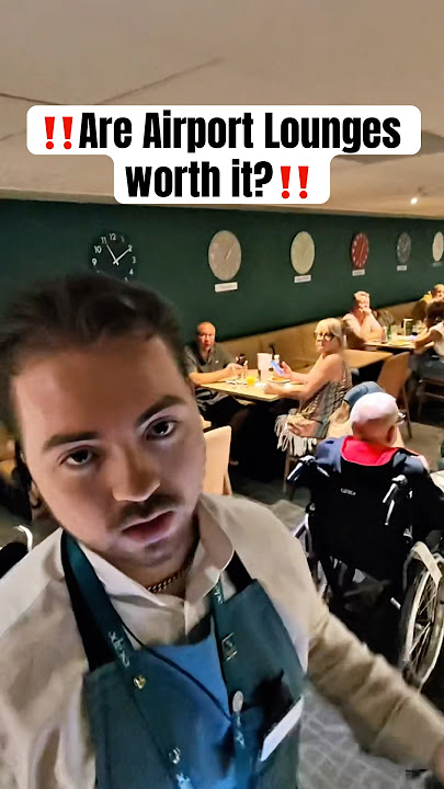 Do you think Airport Lounges live up to the hype? #airport #lounge #breakfast